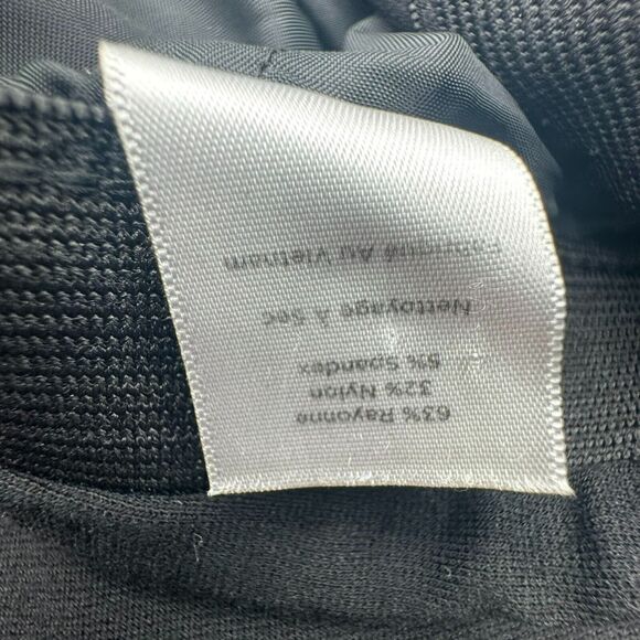 TALBOTS | Womens 20 Black Stretch Knit Elastic Waist Pull On Dress Pants Pockets - Picture 5 of 9